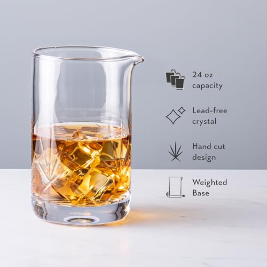 Cocktail Mixing Glass, Old Fas - Home Bar Set recensie en prijs