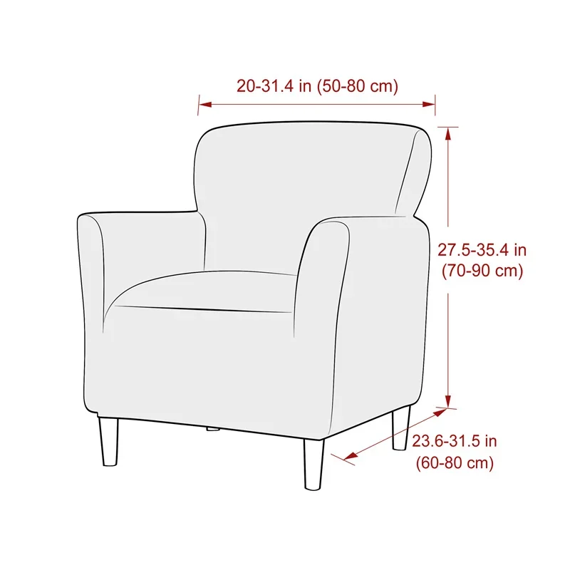 1PC Water Repellent Tub Sofa C - Home Bar Seating recensie en prijs