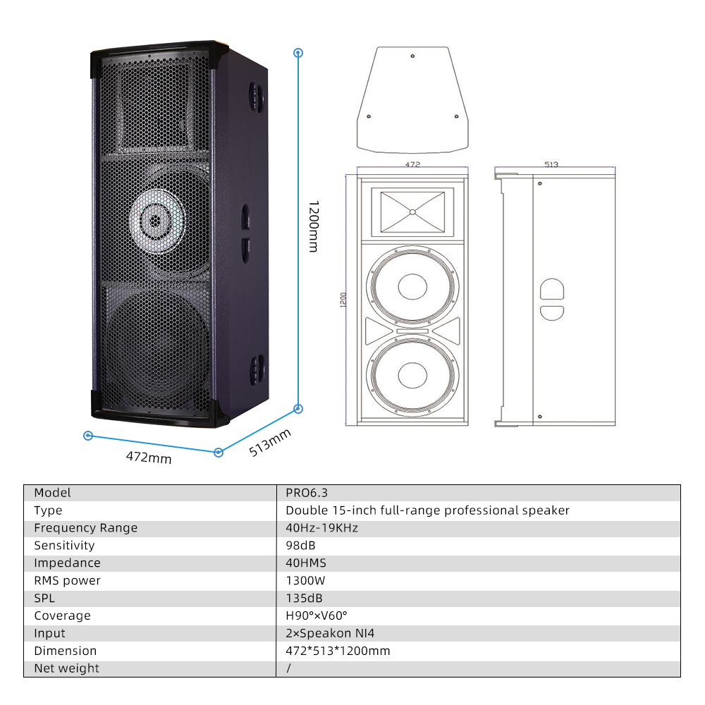 Lane PRO6.3 New Arrival Black  - Home Bar And Theater recensie en prijs