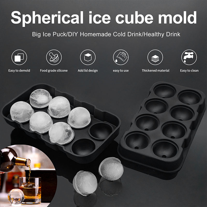 Large Sphere Ice Cube Molds 4/ - Ice Mold Sphere recensie en prijs