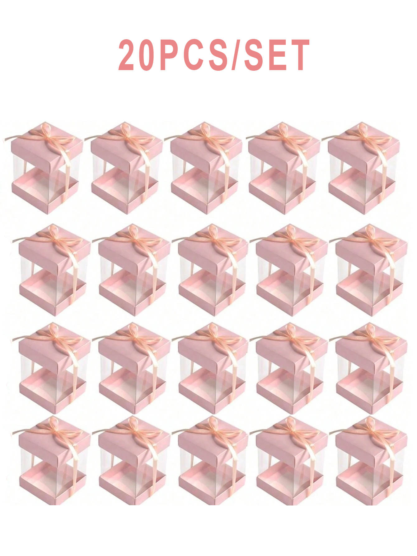 10PCS Clear PET Gift Boxes wit - Bar Cart Gold recensie en prijs