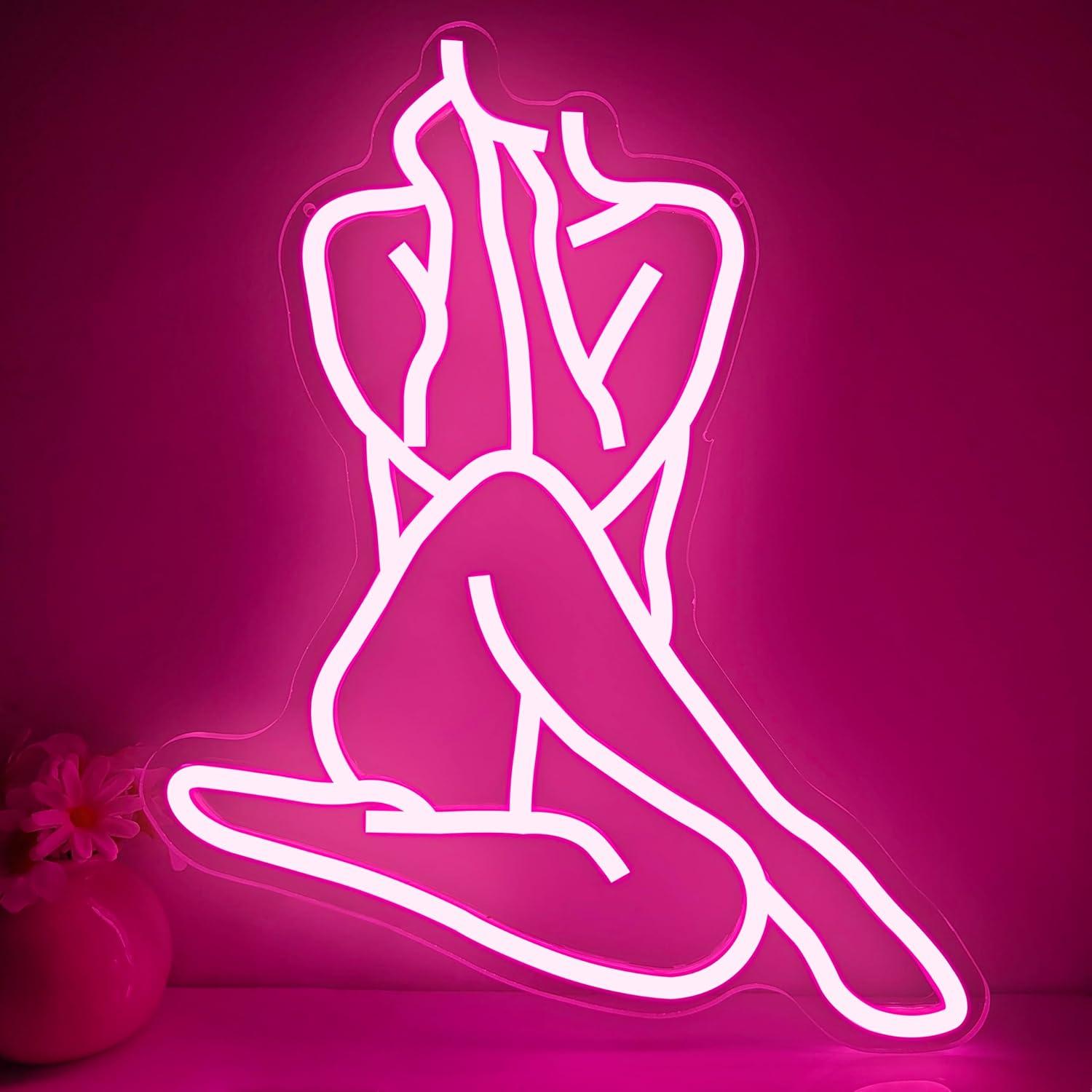 Lady Neon Sign Dimmable LED Li - Home Bar Signs recensie en prijs